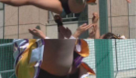 メチャ生パンツがハミ出しているチアガール作品セット商品hyper高画質ver