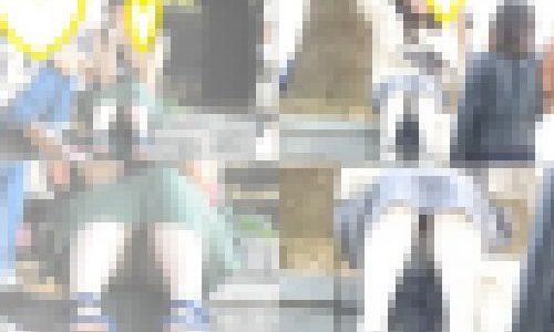 お座りお姉さん発見！！（ＦＨＤ）大変です！！パンツが見えてますよ１６１