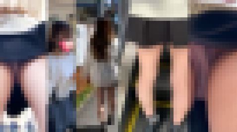 警戒心の高い超美人お姉さんを粘着してエスカレーター逆さ撮り