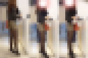 【フルHD】長身で極上美脚の美人黒ストお姉さん