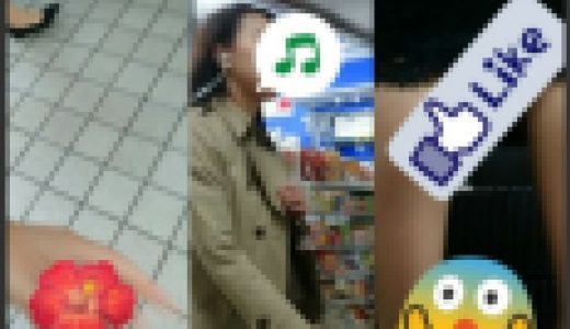 この人、私のスカ◯トの中、、、みたいに警◯するお嬢さん！！