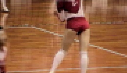 VO-02-2 ハイレグ気味な赤ブルマー