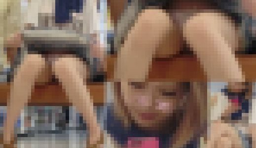 パタパタとスカートをためかせパンツが丸見えの可愛い女の子の極上対面パンチラ～FHD動画編～SP