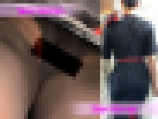 【絶品】魅惑のCAさんSP21☆新制服パンチラ！興奮の黒Ｐと網目に大悶絶^ ^