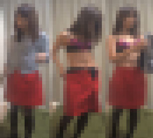 【衝撃】黒髪女子大生風美女の個室着替え盗撮！！！！！！！！！