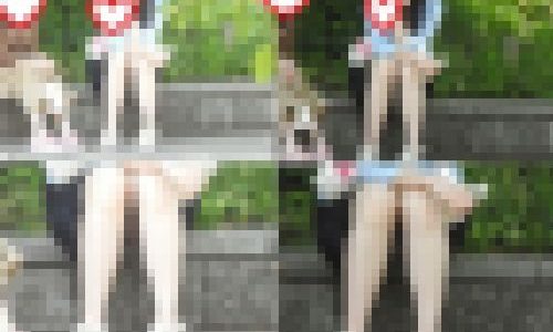 お座りお姉さん発見！！（ＦＨＤ）大変です！！パンツが見えてますよ１８４
