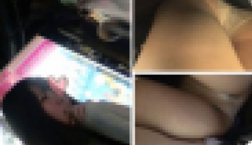 【逆さ撮りセット12】JD1年生　あきなちゃんのストッキング越しのパンツ