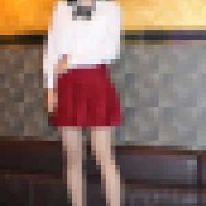 美脚タレント！A○B研究生系?初々しい１８歳制服や私服で（肌色ストッキング）4