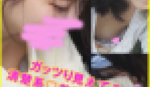 【胸チラ】＃21 作業に夢中になって前屈みな胸元