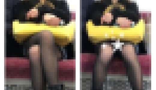 パンチラあり！S級美人お姉さんのエロ過ぎるセクシーパンスト美脚