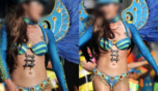 【写真】鍛えられた褐色肌の美脚！スレンダー美人のブルーポリス　高画質274枚　vol.1