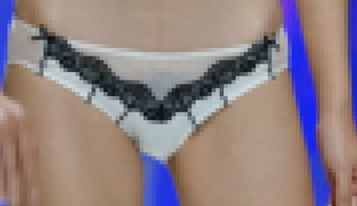 インナーがズレてる。マン毛やお尻透けまくりの鼻血もん連発なモデルショー