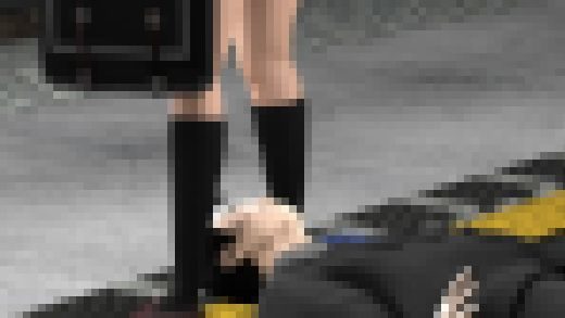 【11本セット】超絶短い女子学生のスカート内を、真下から側溝の中から堂々と覗いている変態サラリーマン（再編版）
