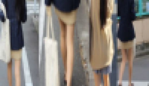 【ストーカー】素足にローファーJK　4