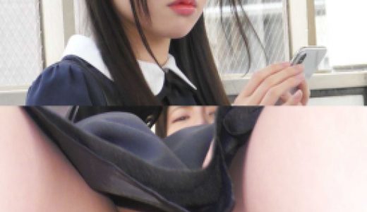 W特典付き【電車痴漢】★顔出し制服JK★この可愛さ神がかり！★超お嬢様系制服を着た空前絶後の美少女に中出し2連発★42分