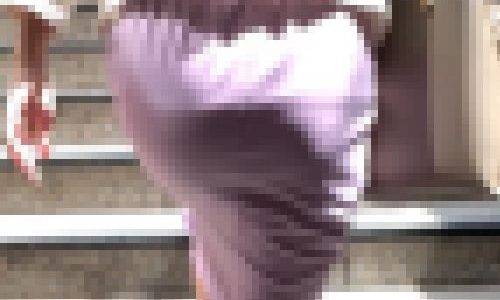 【魅力の熟エロ尻】パープルがエロさも物語る！エロマダムの熟したボテ尻を拝む！そしてぶっかけて犯す！【418】