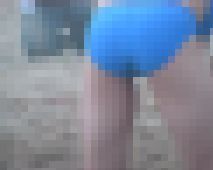 2490-1／「憑かれ撮り・ビーチバレーが見えてきた（16）-1」