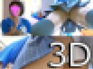 祭坂その25の3D版：文●祭で見つけた生P娘を、約18分も撮り続けた結果…