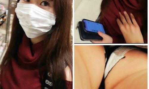 奇襲痴漢】歩くわいせつ物！ロリ巨乳J〇にお仕置きしたら助けを呼ばれそうになり逃走！