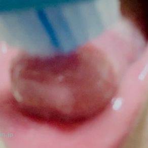 妹の歯磨き＆舌磨き 【唇・口・舌・歯・口腔フェチ】