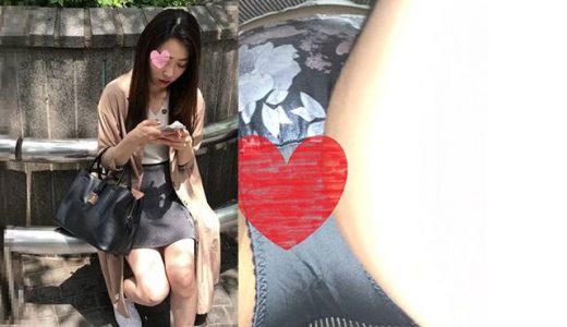 【渋谷美女2名ストーキ〇グパンチラ】業界初！特殊内視鏡カメラ！