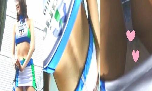キャンギャルのパンチラ37