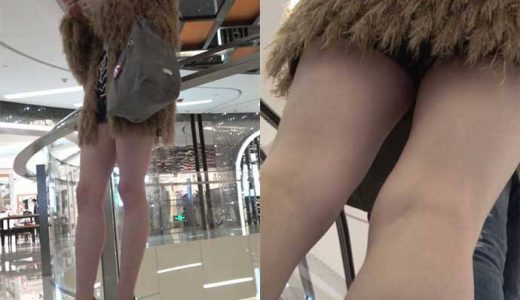 【パンツ履いてる！？】超美脚な生足セクシーお姉さん