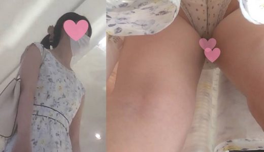 【完全新作】超清楚でアイドル顔のお嬢様　なんとエッロい染み付きパンツでした?