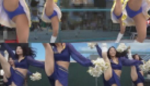 超高画質FHD動画 超ミニスカ美女チアガールのパンチラダンスをローアングルからばっちり撮っちゃいましたNO-1NO-2セット商品