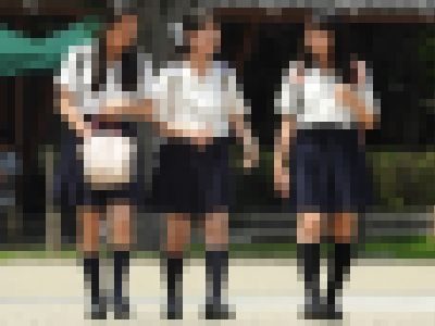 制服姿の女のコを撮影しました！！４４