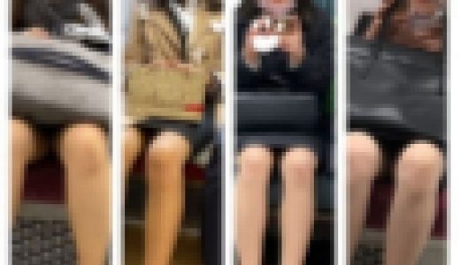 総尺41分の長編　豪華4名の美人リクスー女子大生の対面エロ過ぎるパンスト美脚150