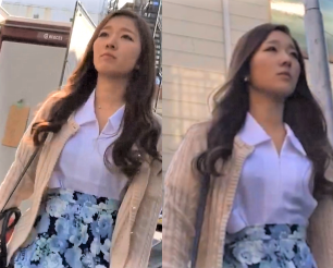 摘発されたばかりの某〇伎町の制服〇席屋に入っていくギャル系美女を付け回して密着盗撮してみました！！！！！