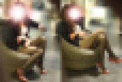 黒パンストの美人お姉さん