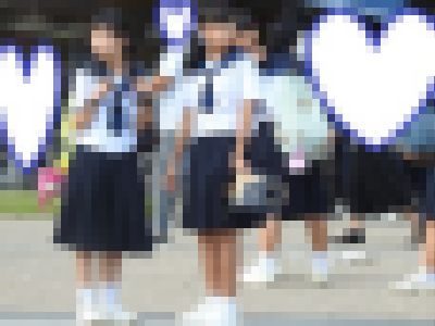 制服姿の女のコを撮影しました！！９５