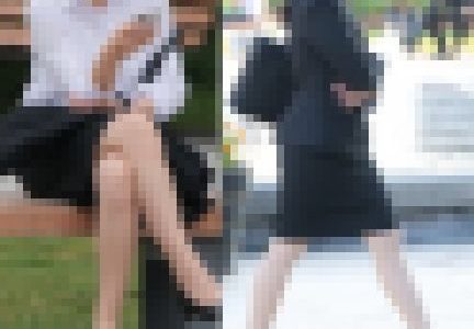 2020 スーツ女子、女子足 セット