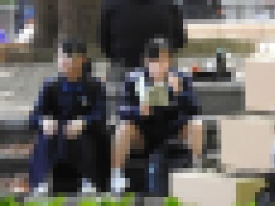 制服姿の女のコを撮影しました！！１０６