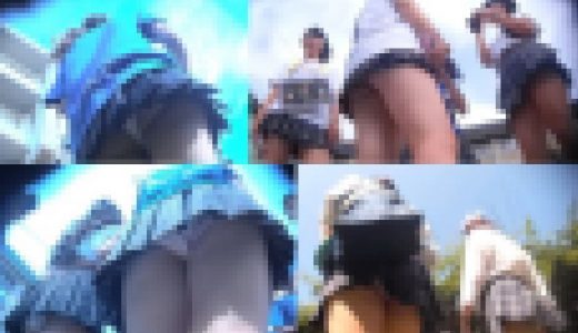 文〇祭へ潜入！JKパンチラ入れ食い状態！. 11