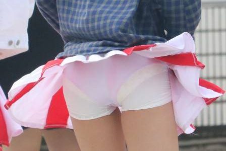 セクシー美人チアダンス・チーム屋外練習独占撮り！[16SCSukeW]