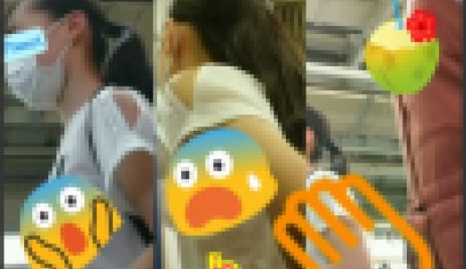 中◯生っぽいお嬢さんの、、ピンクイ◯ナ～ぶら、覗き見！！