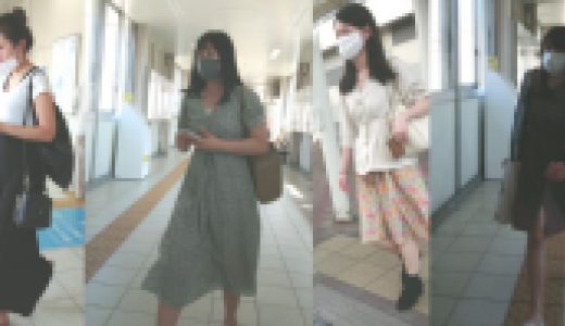 Part10 ギャルのピンクパンティを逆さ撮り！