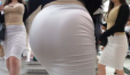 【フルHD 高画質】肉感ピチピチのデカ尻女子！！ケツ肉も盛り上がり具合がヤバイ！！