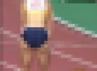 4615／「挑み撮り・完全なる陸上ブルマー（21）～びちょ濡れ池田選手も」