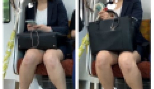 美人OLお姉さんの対面エロすぎるパンスト美脚234