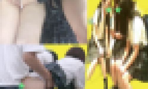 【粘着痴漢】従順なJK仲良し3人組！トイレで整列させ後ろから生ハメ×3！最後の一人に中出しプレゼント！