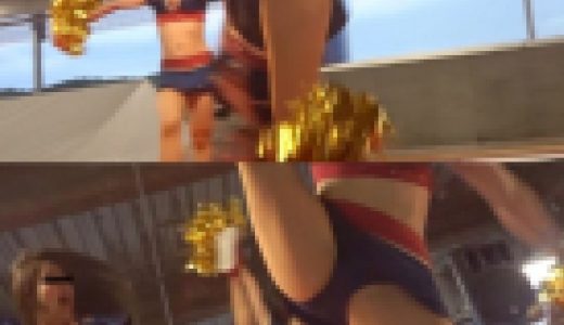 超高画質FHD動画 神アングル！ハイクラスS級美女チアガールを超至近距離のローアングルで撮影しちゃいましたNO-1NO-2セット