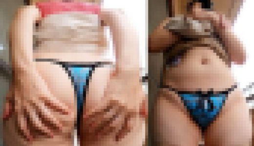 【ワンコイン人妻パンチラ】可愛いキャラのコラボエコバッグがどうしても欲しいおばさん