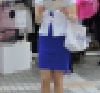 スキンケア体験イベントサンプル品を配布するコンパニオン【動画】イベント編 1501