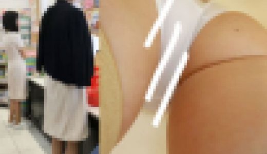 制服美人の接写パンチラ動画r