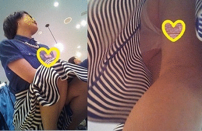 店員さんの（生）パンチラ　1&3