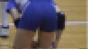 3195/「がぶり撮り・嵐の肉弾女子バレー(21)」